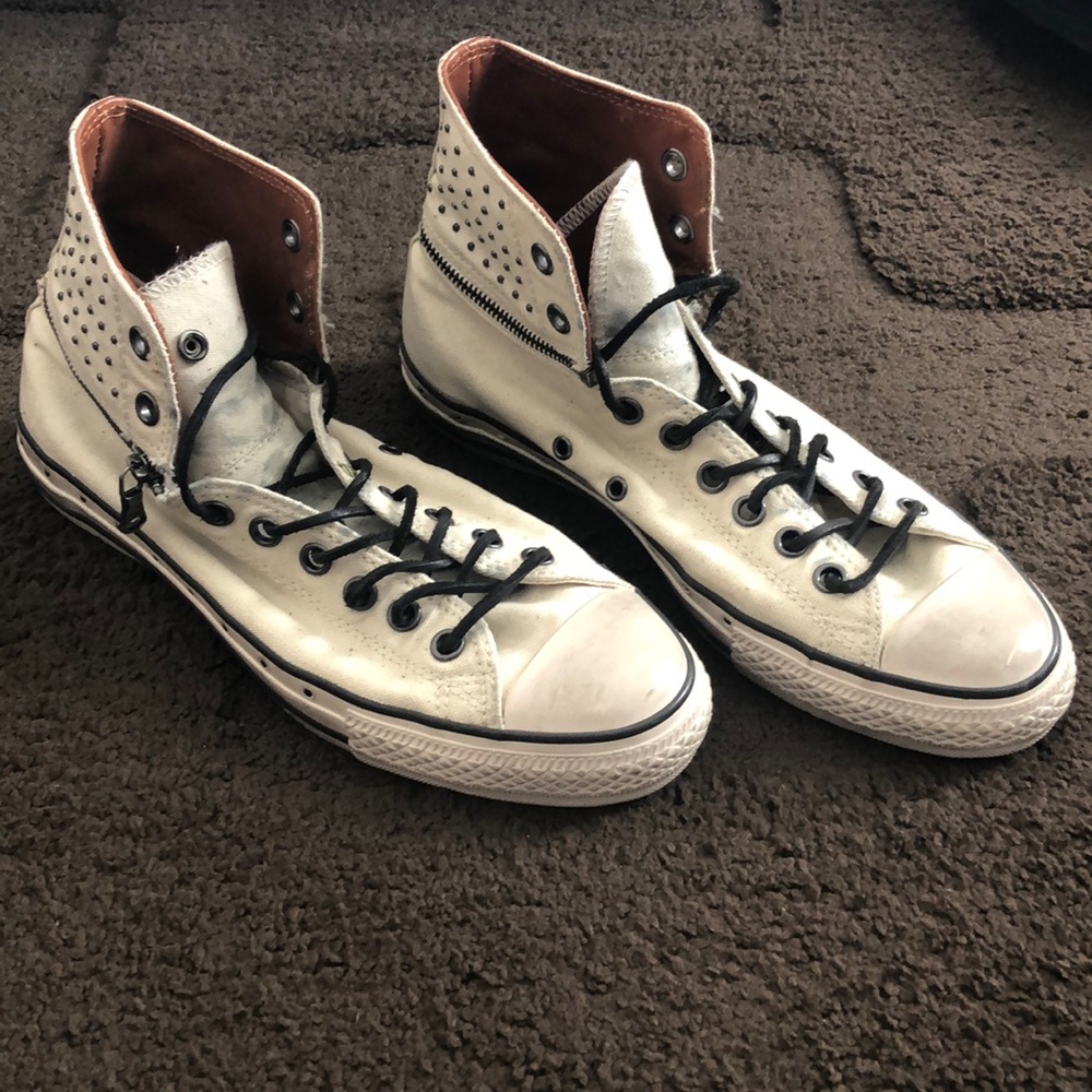 John Varvatos Converse white size 9